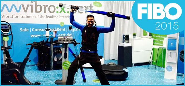 vibroXpert estuvo en FIBO 2015 con su EMS Miha Bodytec